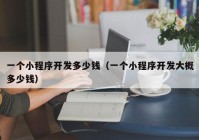 一个小程序开发多少钱（一个小程序开发大概多少钱）