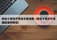 微信小程序开发技术路线图（微信小程序开发图解案例教程）